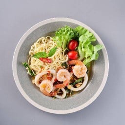 สปาเก็ตตี้ผัดฉ่ารวมมิตร