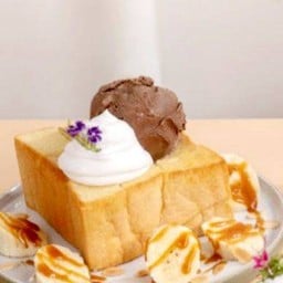 โทสต์ กล้วยคาราเมล