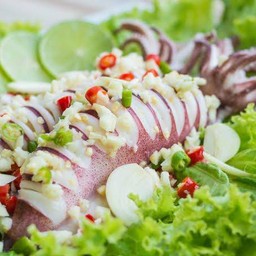 หมึก นึ่งมะนาว