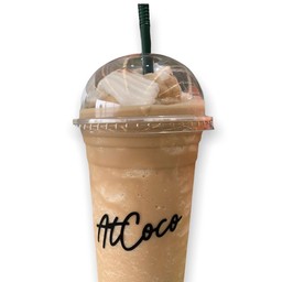Coconut coffee frappe กาแฟมะพร้าวปั่นใส่นม
