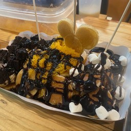 มินิแพนเค้ก mini pancak & นวลนมสด