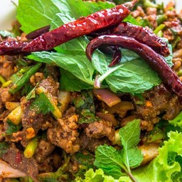 ร้านลาบเป็ดร้อยเอ็ดรสเด็ด(พ่อลูกปัด)