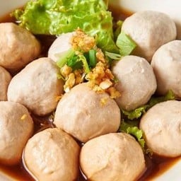 ลูกชิ้นหมู-ลูกชิ้นเอ็นหมู ลอยน้ำ