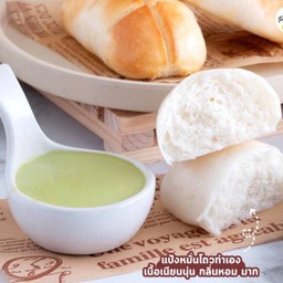 Cafe หมั่นโถวสังขยาใบเตย
