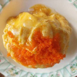 ข้าวไข่ข้น2ฟอง+ไข่กุ้ง