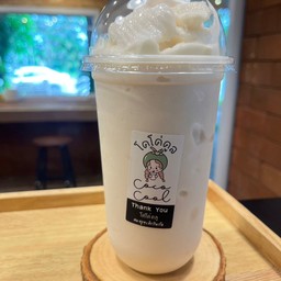 น้ำมะพร้าวปั่น นมสดฮอกไกโด