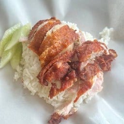 ข้าวหน้าไก่ทอด