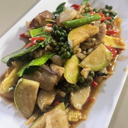 I14-หมูป่าผัดขี้เมา
