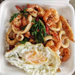 เจ๊ฟองเบียร์อาหารตามสั่ง คลอง1ธัญญะ