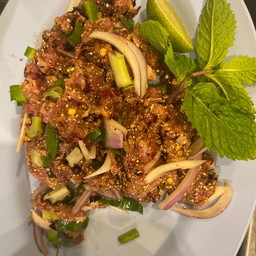 ก้อยเนื้อมะนาว