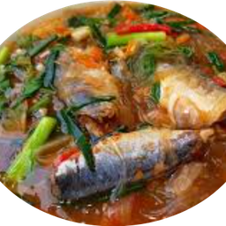 ต้มยำปลากระป๋องใส่วุ้นเส้น