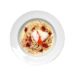 สปาเก็ตตี้ คาโบนาร่า+ไข่ออนเซ็น