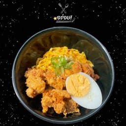บะหมี่ต้มยำไก่ทอด(แห้ง)