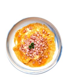 ข้าวไข่ข้นแฮม D