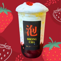 นมสดสตรอว์เบอร์รี่