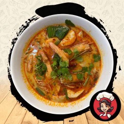 ต้มยำทะเลน้ำข้น(เป็นกับข้าว)