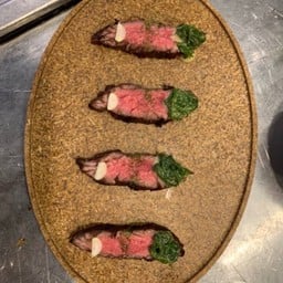Grilled Bavette and Seablite