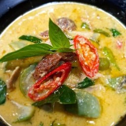 แกงเขียวหวานหมูตุ๋นขุนช้าง (สูตรโบราณ)