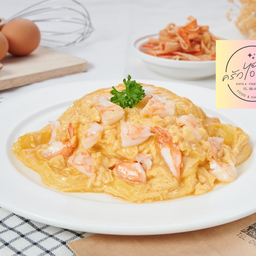 ข้าวไข่ข้นกุ้ง