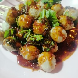 ลูกชิ้นปิ้ง (ลูกชิ้นดอนเมือง ชุมพร)