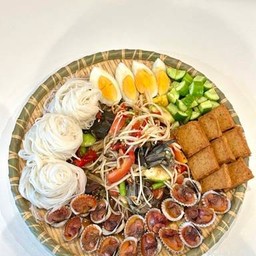 ตำถาด-หอยแครง