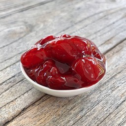 Strawberry Sauce - ซอสสตรอว์เบอร์รี่ (ผสมเนื้อสตรอว์เบอร์รี่)