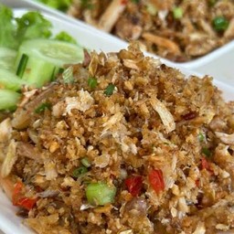 เนื้อปูทอดผัดพริกเกลือ (เป็นกับข้าว)