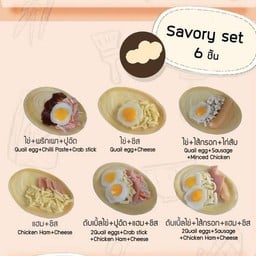 sovory set (เซตคาว6 ชิ้น)