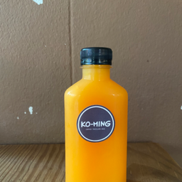 น้ำส้มสด แบบขวด