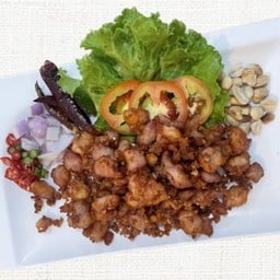 เอ็นแหนมข้อไก่ทอด