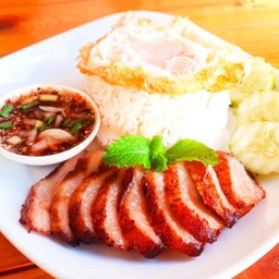 ข้าวคอหมูย่าง