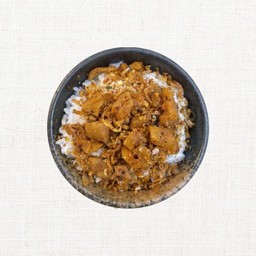 ข้าวหน้าน้ำพริกกากหมู