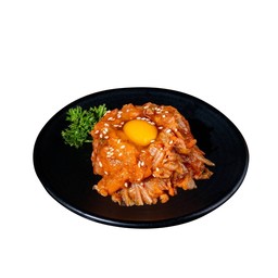 ยำแซลมอนบด