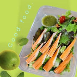 ยำสลัดปูอัด