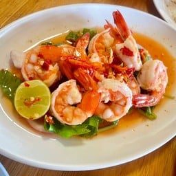 ยำกุ้งสด/สุก(ปลาร้า)