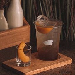 Sparkling Peach Tea