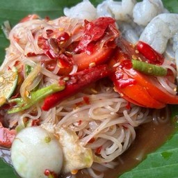 ตำเล็กกุ้งสดปลาร้า