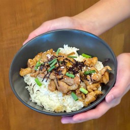 ข้าวไก่ย่างเทอริยากิ