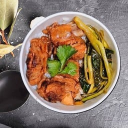 กินข้าวบ้านนุ่น ข้าวหมูอบ