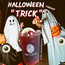 TRICK ! Cola strawberry soda