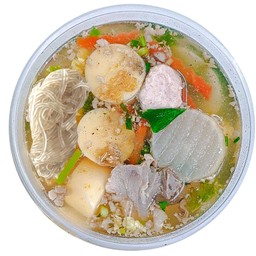 ต้มจืดเต้าหู้หมูสับ + วุ้นเส้น