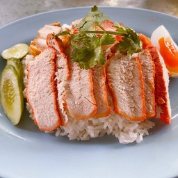 ข้าวหมูแดงธรรมดา