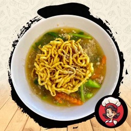 หมี่กรอบราดหน้าทะเลรวม