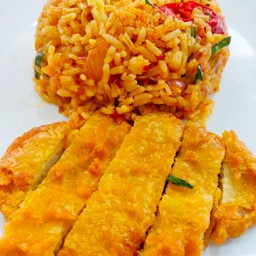 ข้าวผัดต้มยำไก่กรอบ ลองเลยจร้าา !!