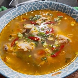 ต้มยำเนื้อสมุนไพร