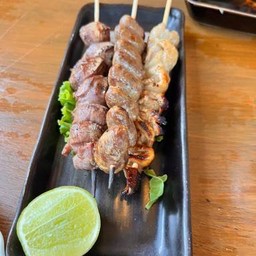 กึ๋นไก่ เสียบไม้ย่าง