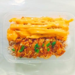 ไก่กรอบซอสทูโทน (เลือกซอสตามชอบ) (กับข้าว)