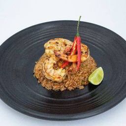 ข้าวผัดต้มยำกุ้ง