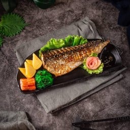 ข้าวปลาซาบะย่างเทอริยากิ ฟรีชุป