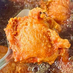 สะโพกไก่ทอด